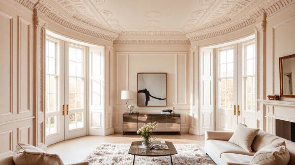 Transform Your Home Aesthetic with Tailored Flute Cornice in London